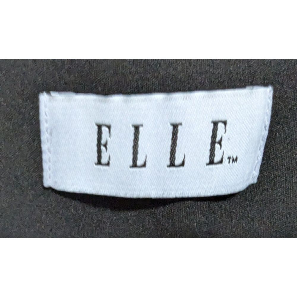 Elle Black Dress Pants Straight Leg Women's 14 - Picture 4 of 6